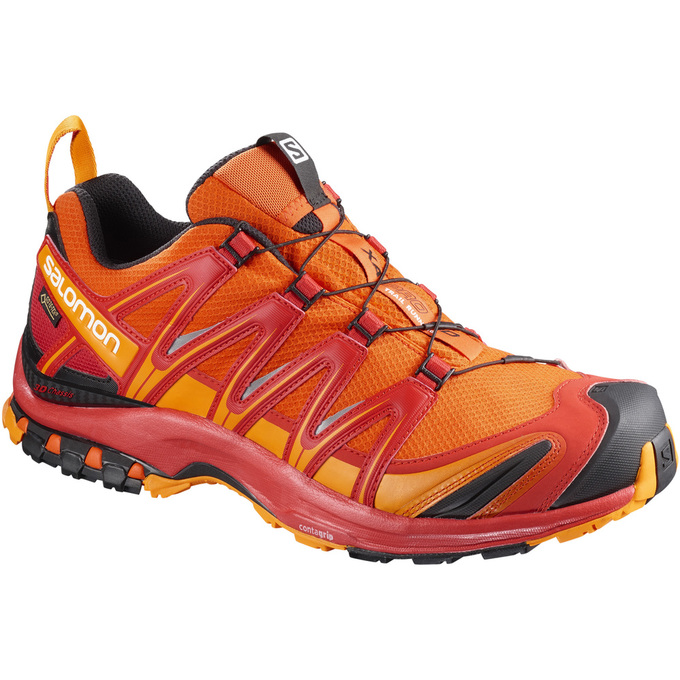 Salomon Singapore Mens Trail Running Shoes - XA PRO 3D GTX® Orange | 78154-GFVY